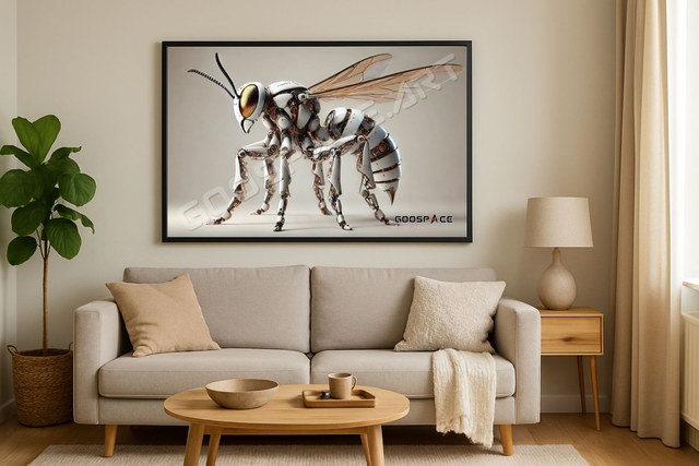 Cadre Frelon Asiatique Cybernétique (01)