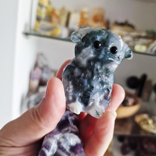 Moss Agate Ludo 