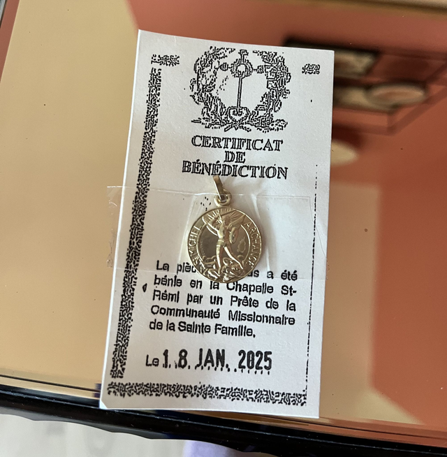 Médaille Saint Michel - Bouclier contre le mal