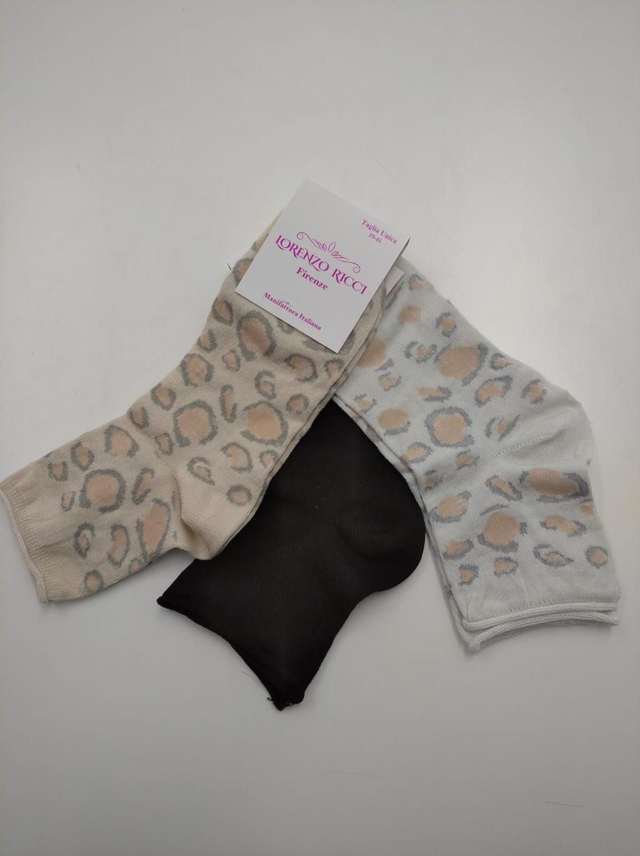 Calzino smollato fantasia