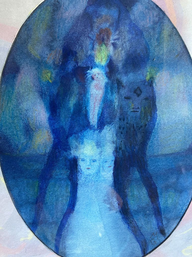 Entre Chien et Loup encadré