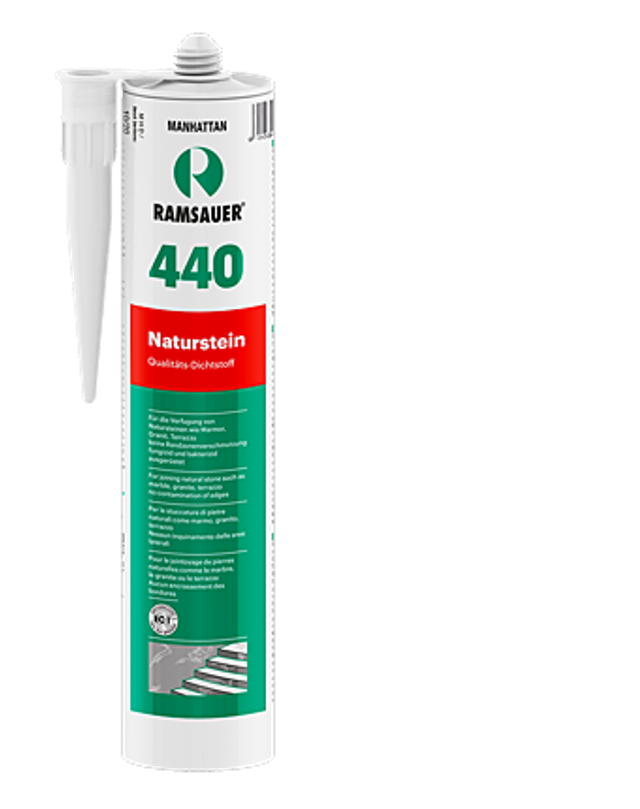 Natursteinsilikon Ramsauer 440 in 310ml Kartusche alle Farben Natursteinsilikon Ramsauer 440 in 310ml Kartusche alle Farben