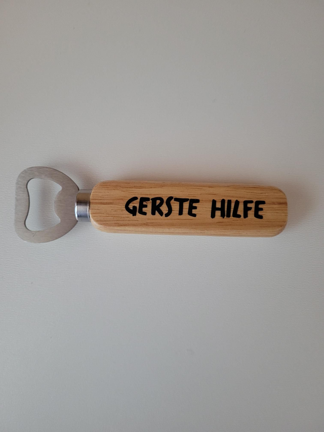 Flaschenöffner Gerste Hilfe 