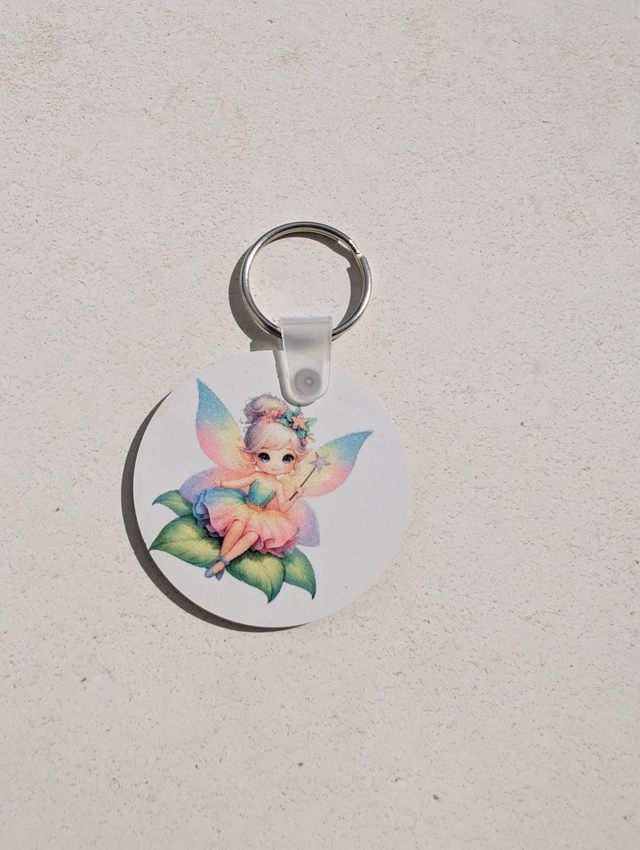 Portes clés sublimation Fée 
