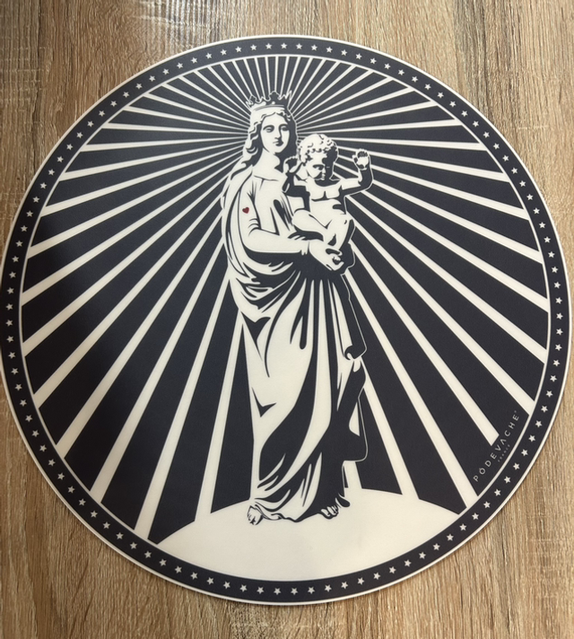 Set de table rond vierge