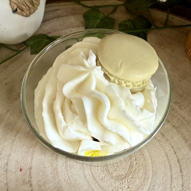 Bougie Macaron Vanille