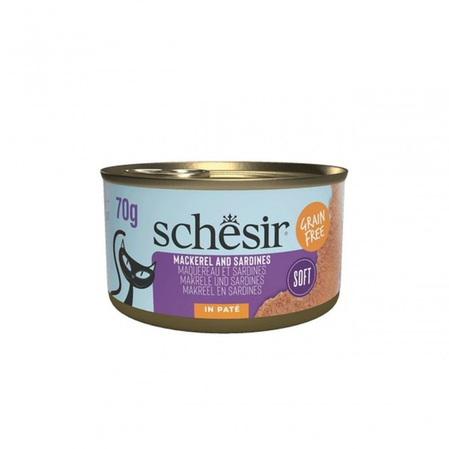 Schesir  Mackerel &amp; Sardines In Pate 70g