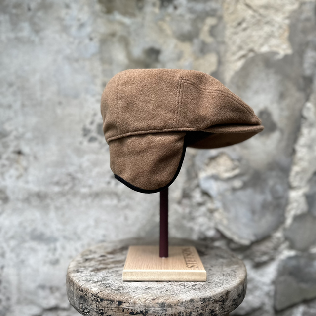 Stetson Kent Wool/Cashmere Earflap Beige 