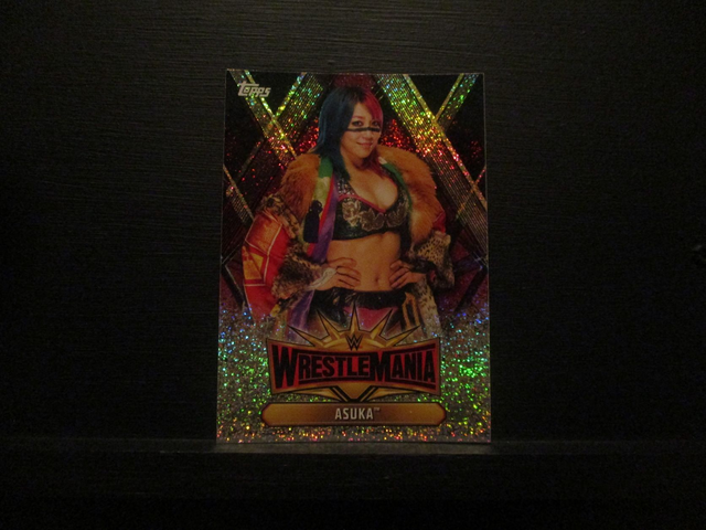 Asuka - Champions Wrestlemania Original Trading Card #WM-12