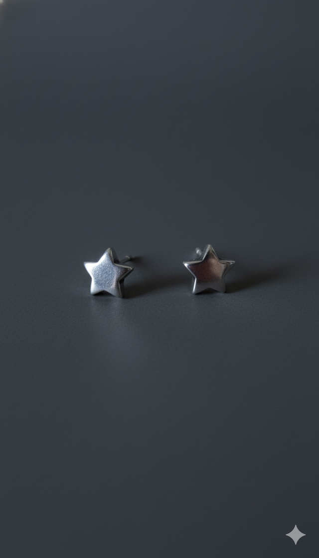Boucles d'oreilles Etoile 