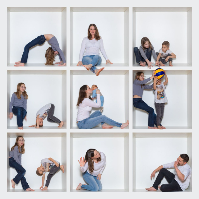 Box Shooting 3 x 3 in der großen Box