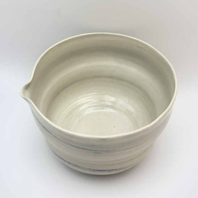 Bol à Matcha Ciel Rose Terre Mêlée | Bol en Céramique Fait Main | Idée Cadeau Amateur de Thé