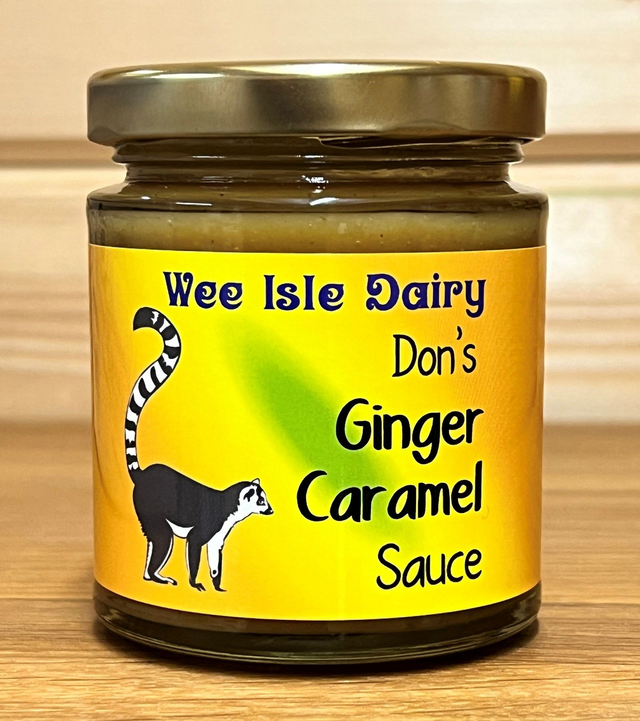 Don&#039;s Ginger Caramel Sauce 