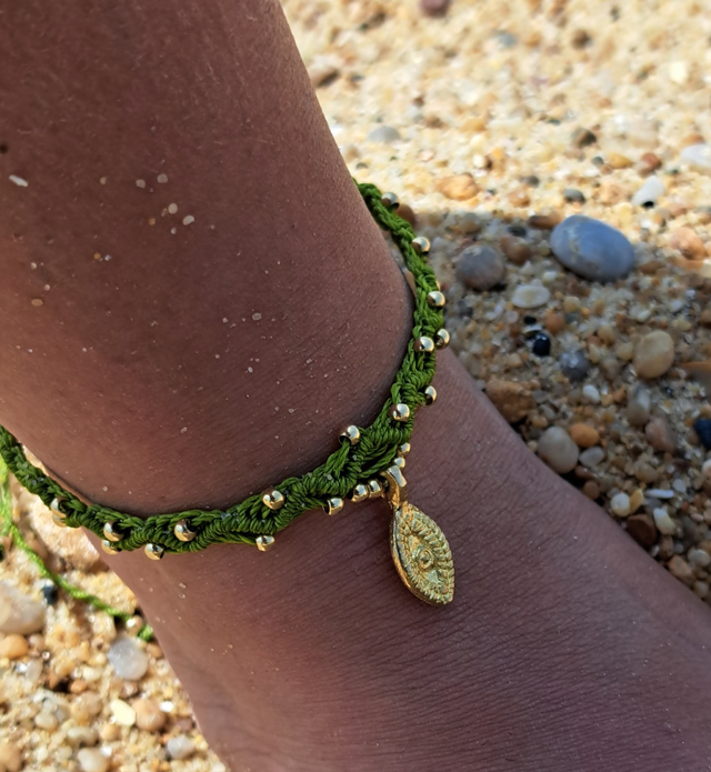 Kit débutant micro-macramé - Chevillère fine