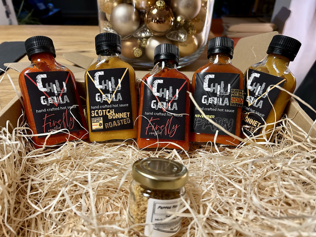 Chiliguerilla HOT FIVE 5x100ml – 5 Saucen nach Wahl