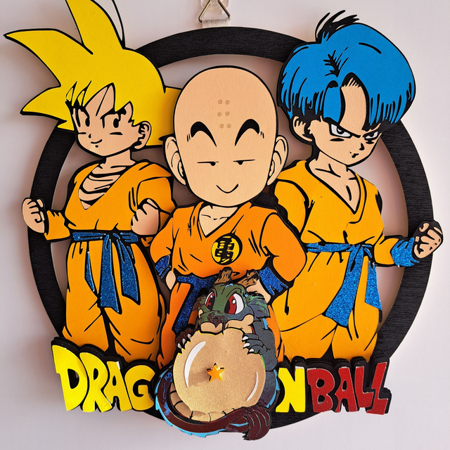 Couronne  décorative murale Dragon-ball