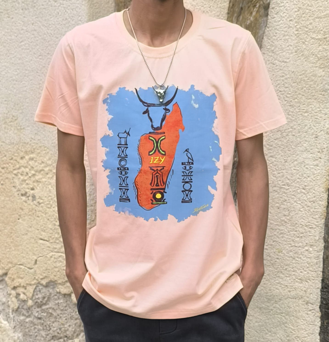 Tee-shirt Izy Vaovao Pêche