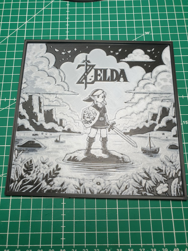 Plaque deco zelda 1