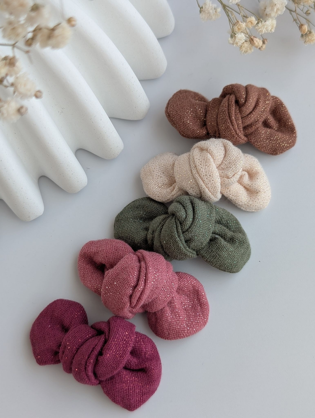 Elastique Noeud Romie scintillant