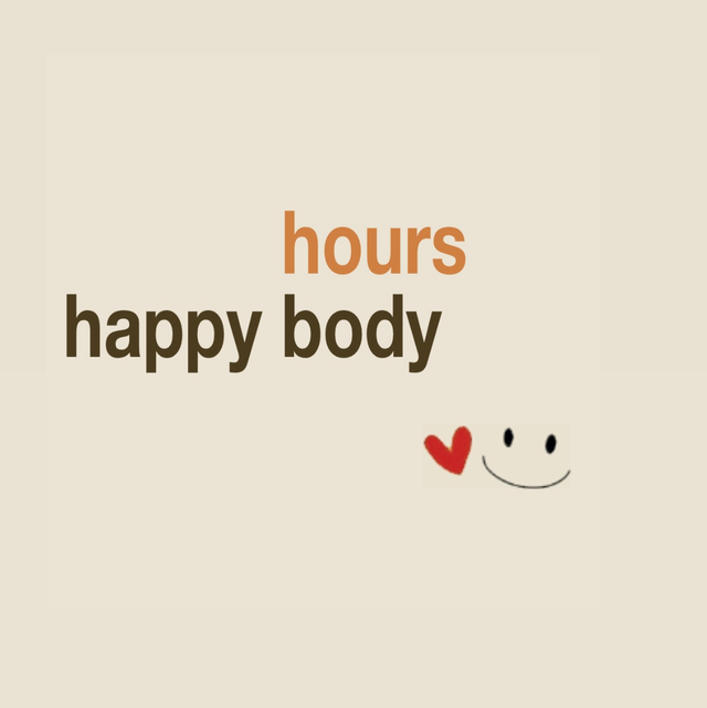 Happy Body / Hours