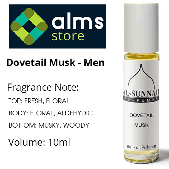 Dovetail Musk Unisex 10ml Roll-on