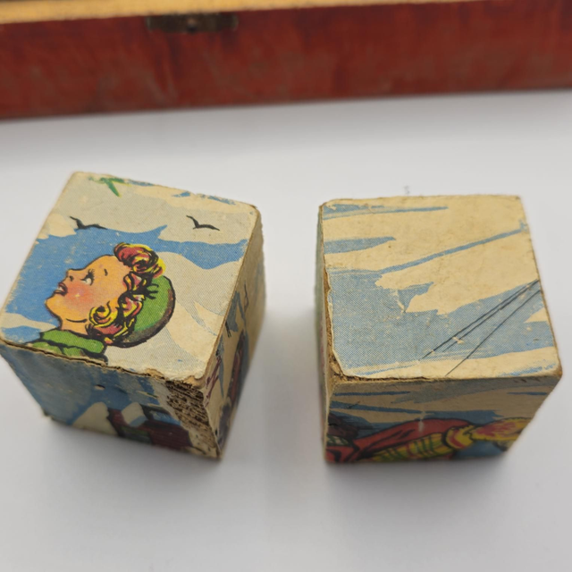 Puzzle cubes années 50