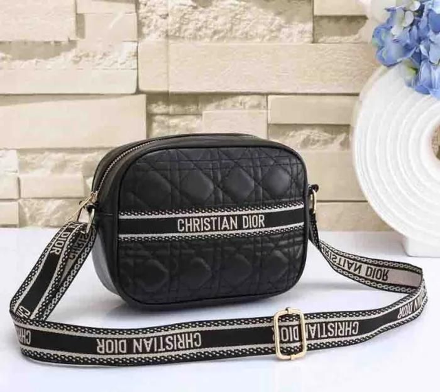 Sac DR à bandoulière en ruban imprimé brodé vintage mixte