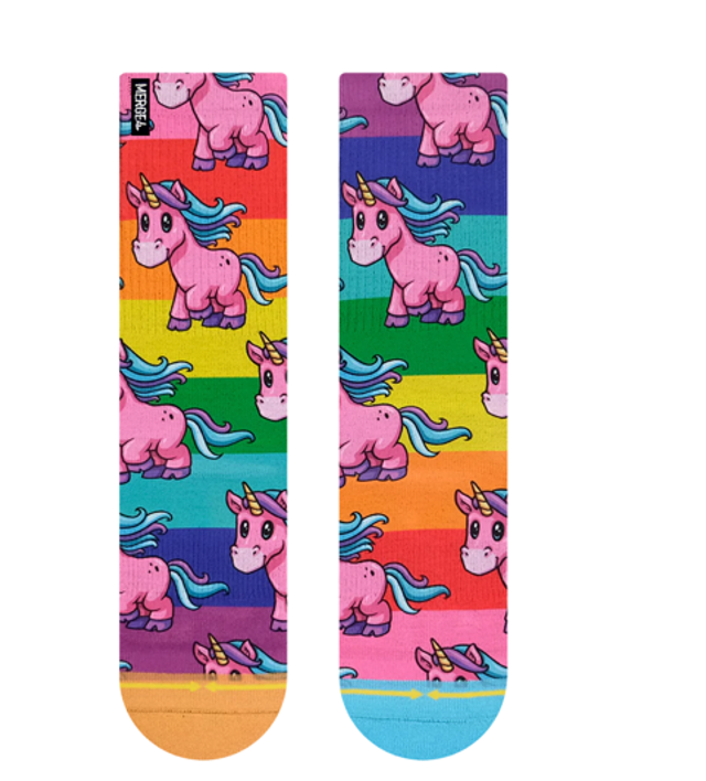 Merge4 - Pride Unicorn Crew Socks
