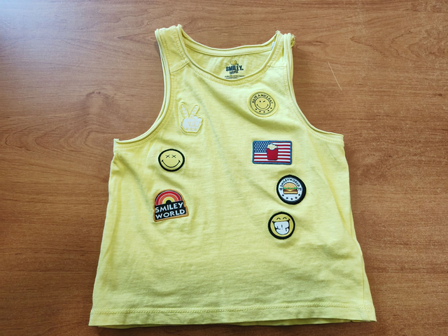 Débardeur Smiley en 3 ans
