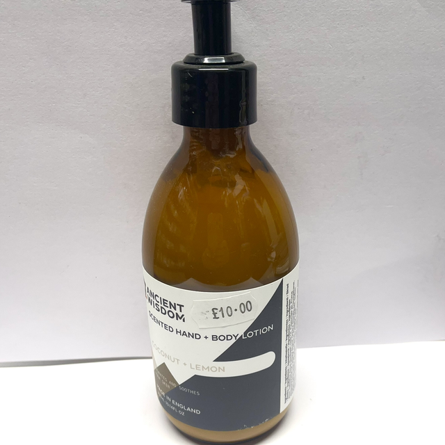 Ancient Wisdom Body Lotion - coconut & Lemon