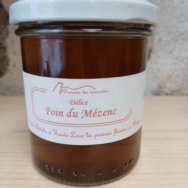 Gelée de foin du Mézenc 220g Haute Loire 