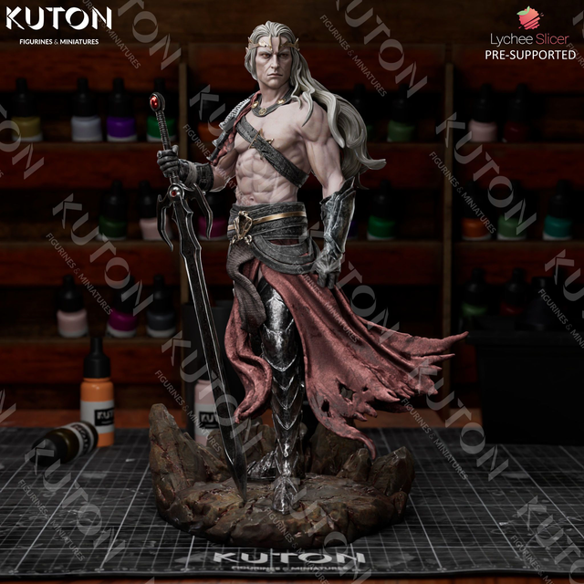 STATUE ELRIC de MELNIBONE série heroic fantasy