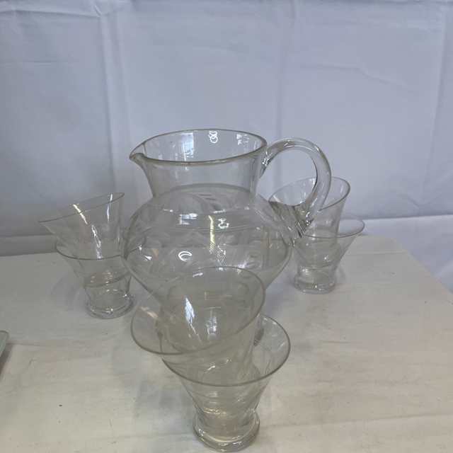 Service carafe + 6 verres