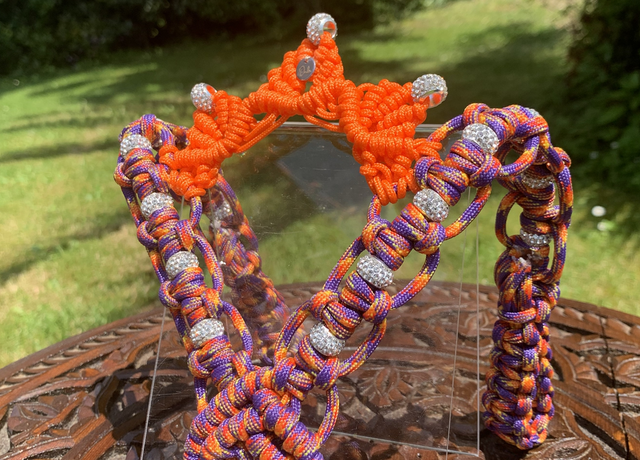 Headband PRESTIGE rainbow Purple taille poney/cob/full