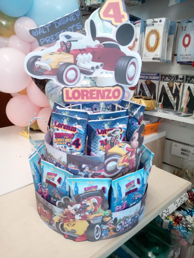 Torta patatine personalizzata