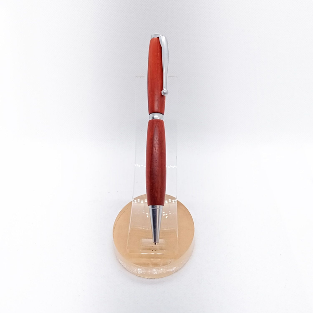 Stylo à bille noir en Padouk