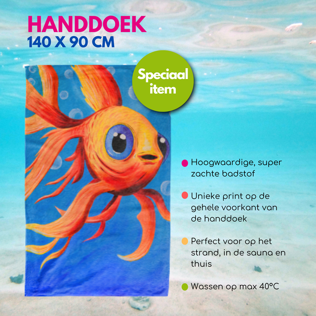 Vis | Handdoek