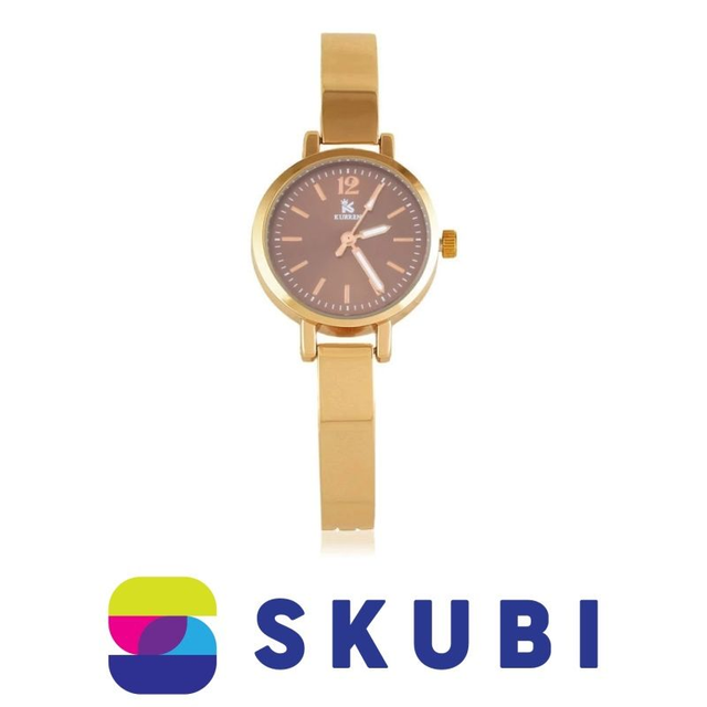 Dámské náramkové hodinky hnědé - KURREN JG Z3014
