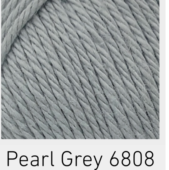 100% Cotton Pearl Grey