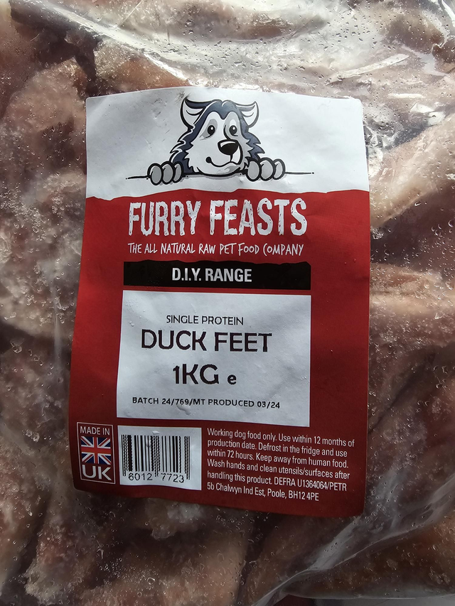 Duck Feet 1Kg