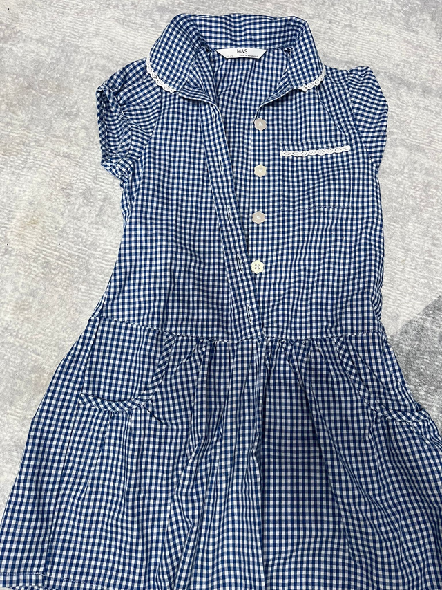 Summer Dresses Blue Age 3-4 (D4)