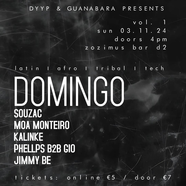 DOMINGO STREET PARTY SUNDAY 3/11/24 