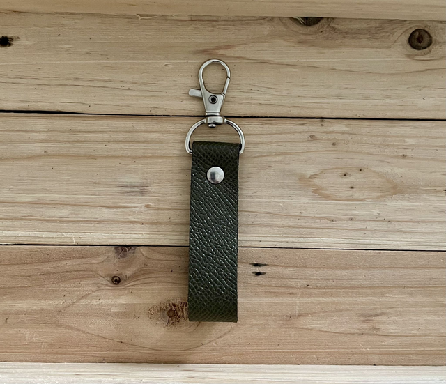 Porte-clefs kaki