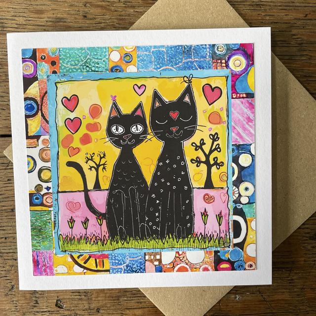 C46/F56 Abstract Cats