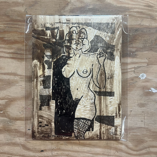 Xylo STEFANIA NOIR sépia 13x18 cm sans cadre