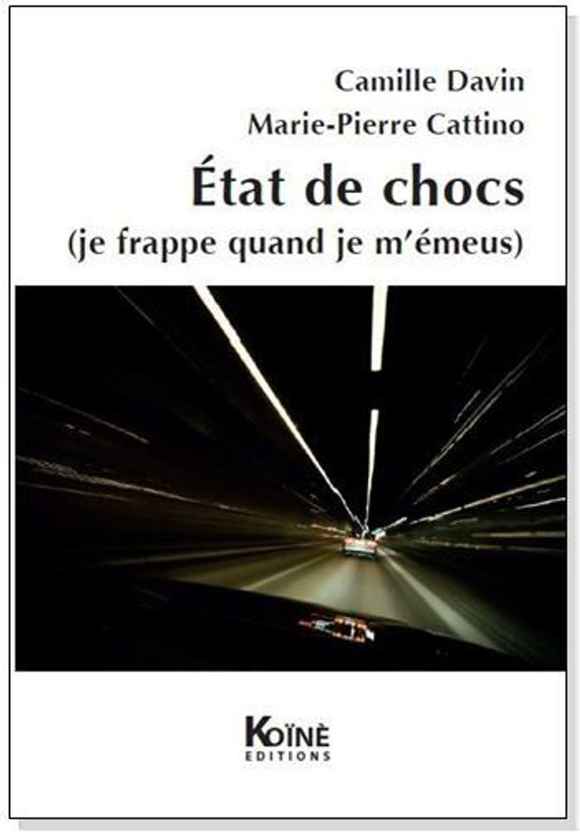Etat de chocs (je frappe quand je m'émeus) de marie-Pierre Cattino et Camille Davin