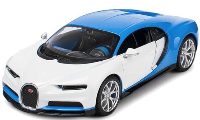 Bugatti Chiron Blau/Weiss Maisto 1:24