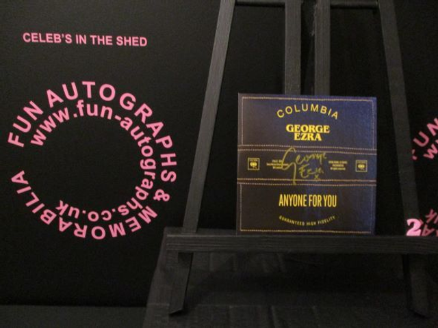 George Ezra - 'Anyone For You' Authentic Autographed Single Cover (2)