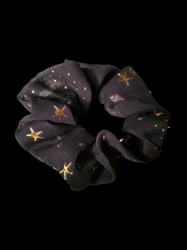 Chouchou noir étoile 