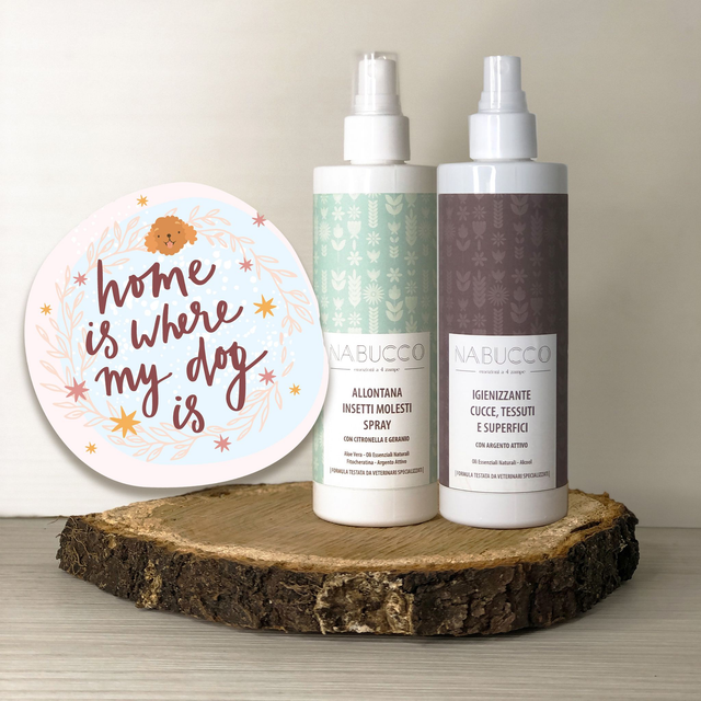 KIT IL CANE SUL LETTO!